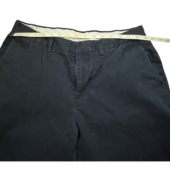 J. Crew Bowery Classic Fit Mens Flat Front Chinos 34x30 Navy - Picture 6 of 13